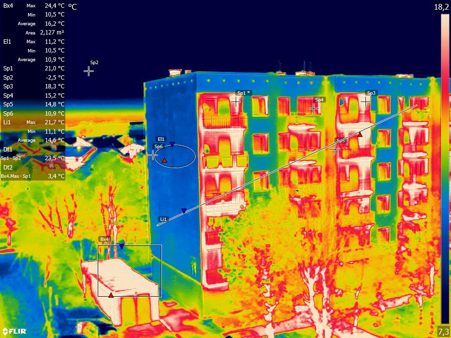 Budynek przed termomodernizacją ełk